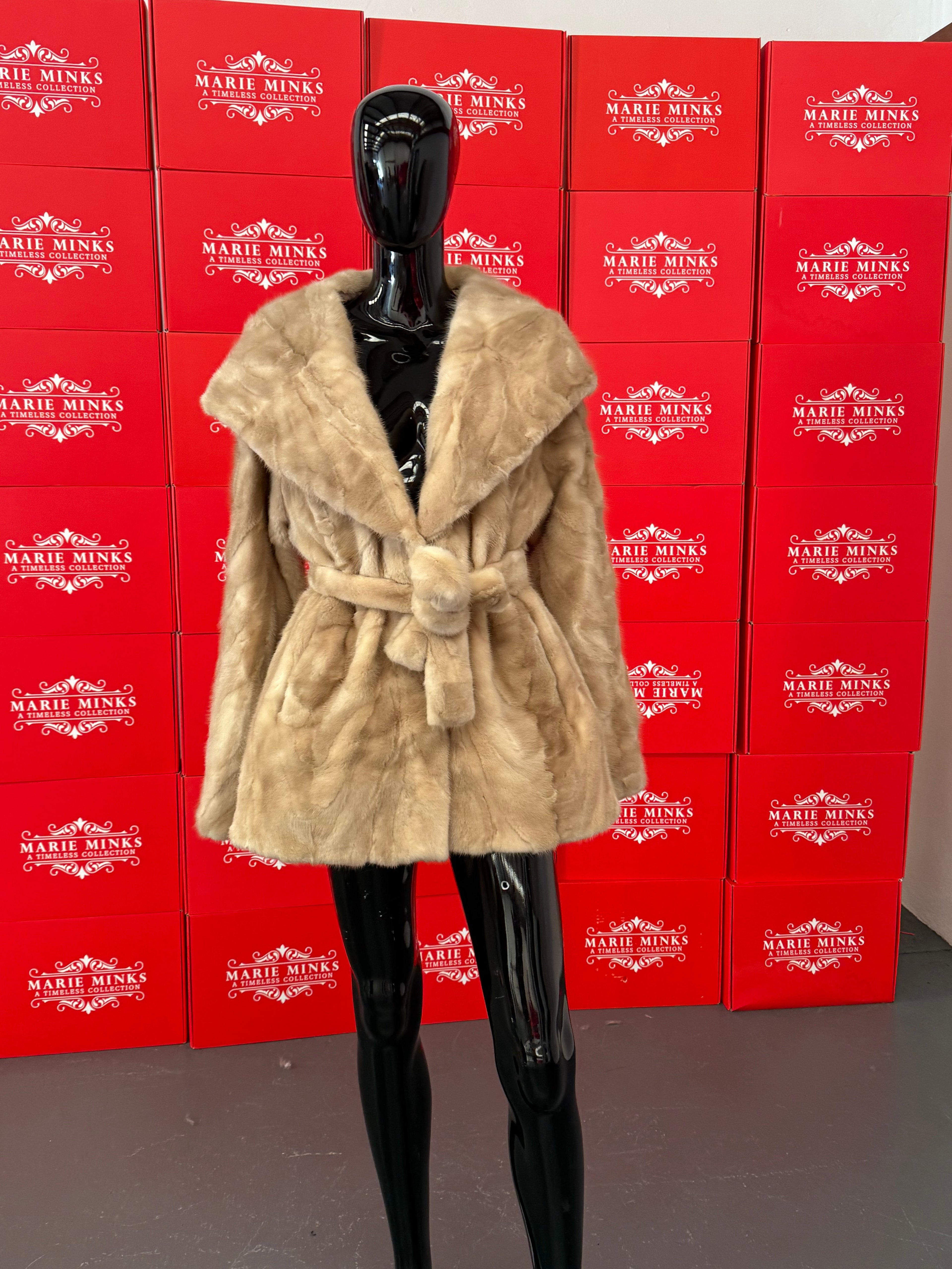Annabelle Style With A Hood - Beige