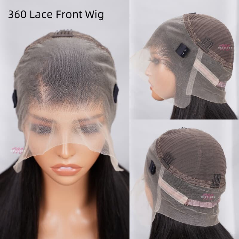 Chic Luxe Hair 360 Undetectable Full Lace Front Wavy Long Wig | 100% Human Hair