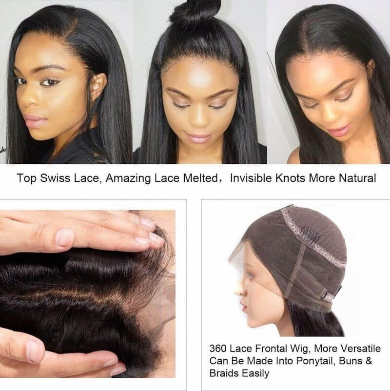Chic Luxe Hair 360 Undetectable Full Lace Front Wavy Long Wig | 100% Human Hair