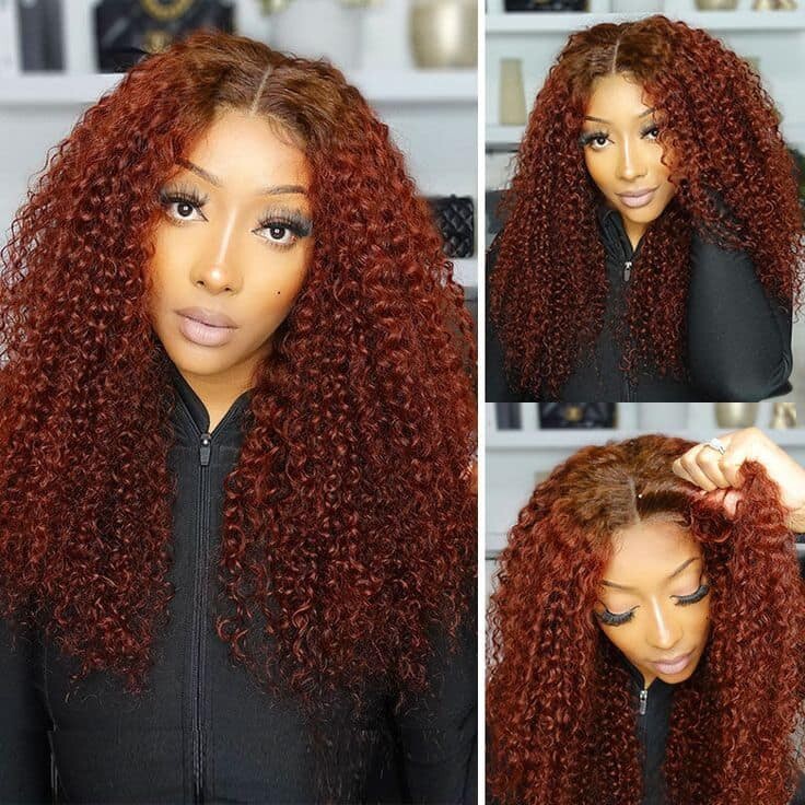 Chic Luxe Hair Glueless Wear and Go Lace Front Afro Kinky Wig | 100% Human Hair
