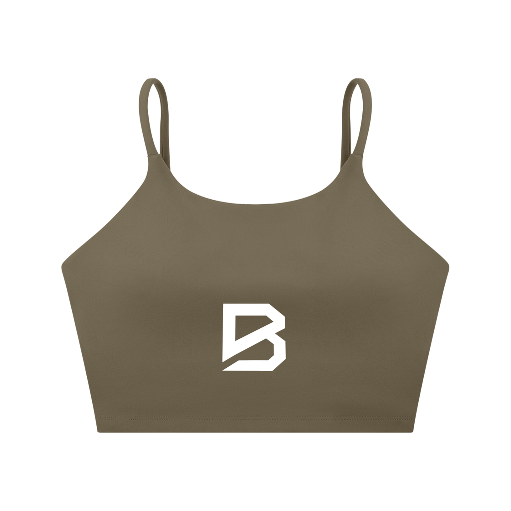 Spaghetti Strap Yoga Sports Bra