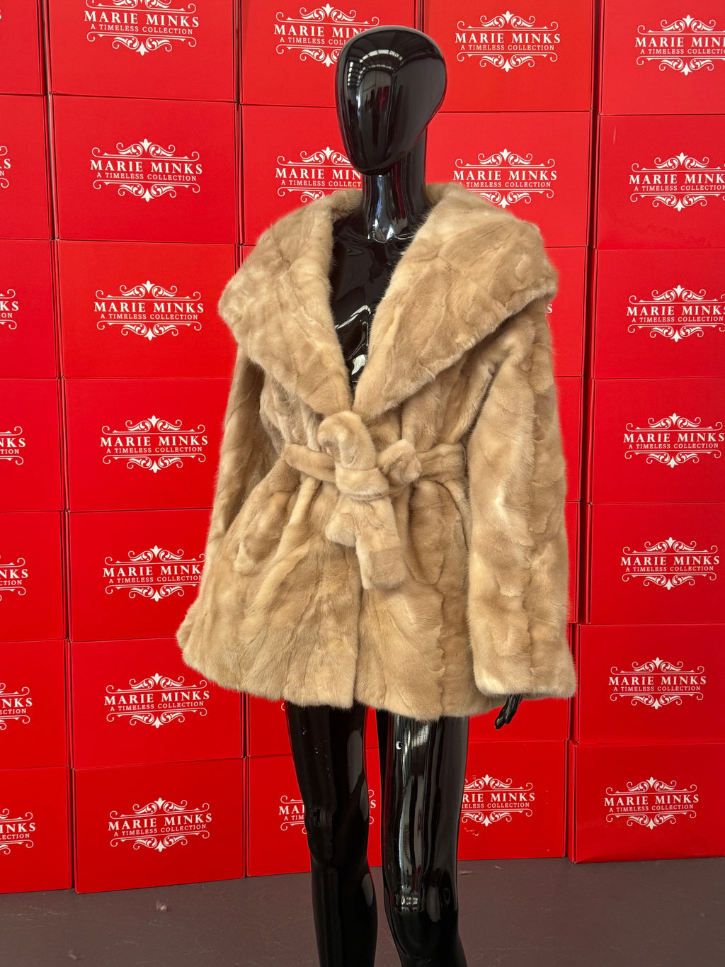 Annabelle Style With A Hood - Beige