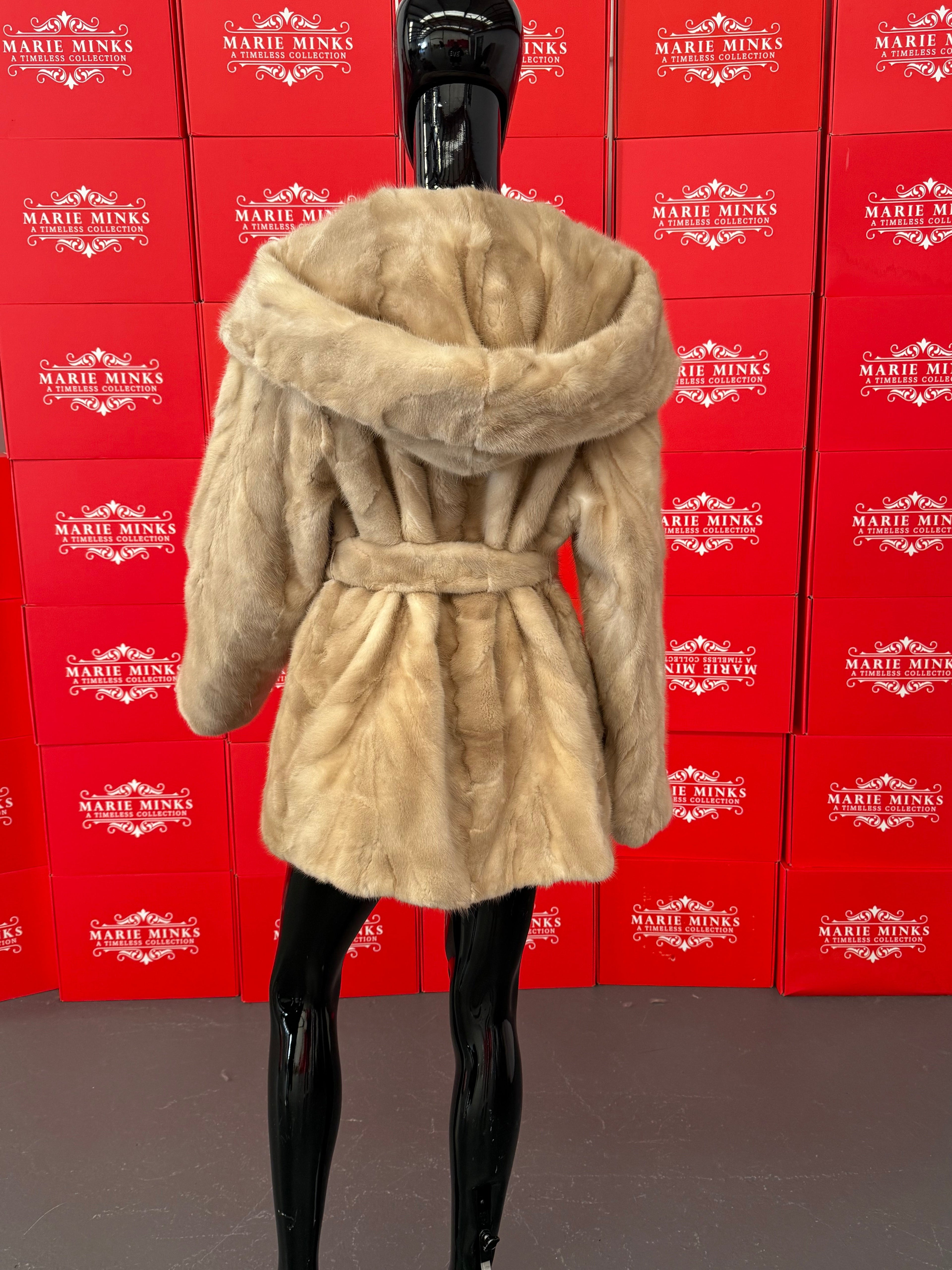 Annabelle Style With A Hood - Beige