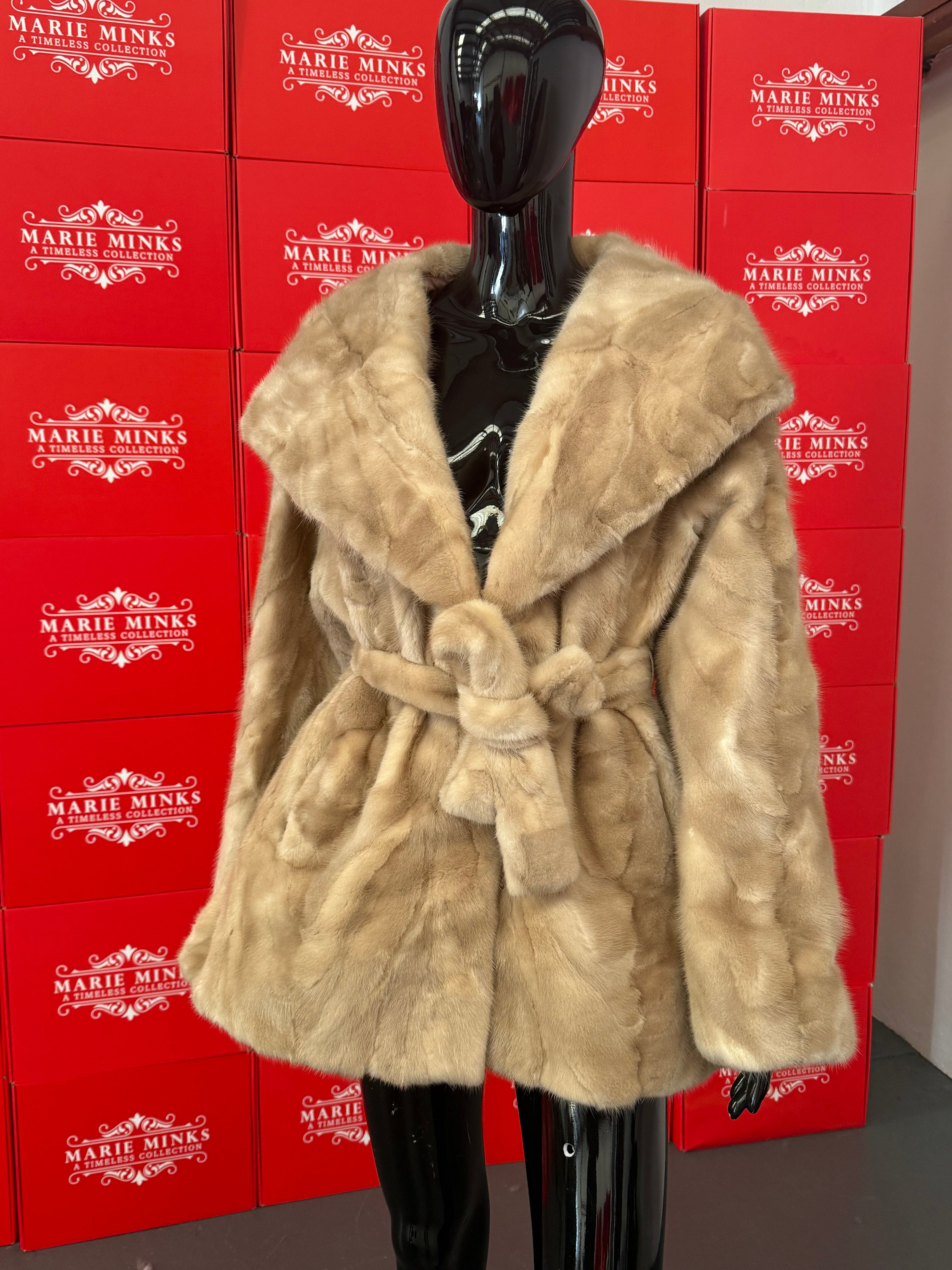 Annabelle Style With A Hood - Beige