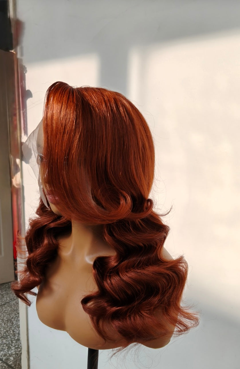 Chic Luxe Hair Glueless Pre Styled Ready To Wear Curly Human Hair Lace Front Wig |250%  Density | Customised Colour | 100% Human Hair