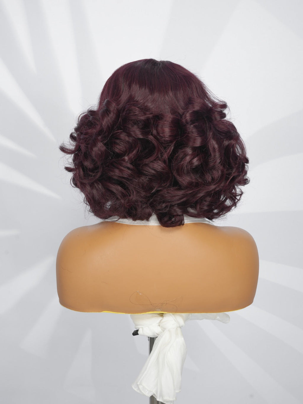 Chic Luxe Hair Glueless Pre Styled Ready To Wear Curly Short Bob Human Hair Lace Front Wig | 250% | 100% Human Hair