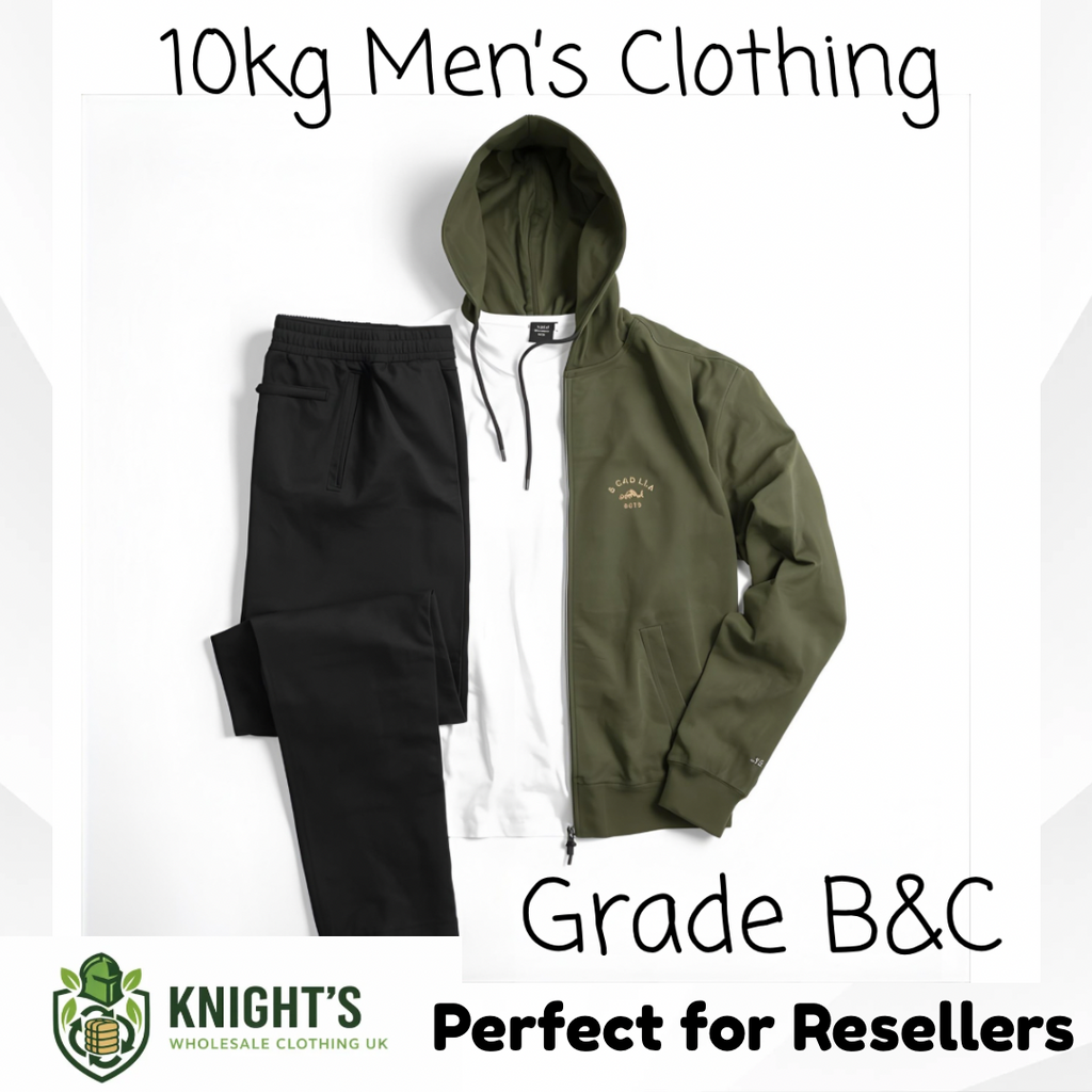 10kg Men’s Clothing - Grade B/C