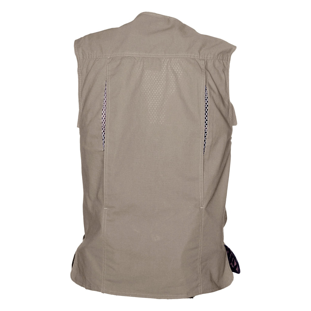 Vent Back Livingstone Vest for Women - Khaki