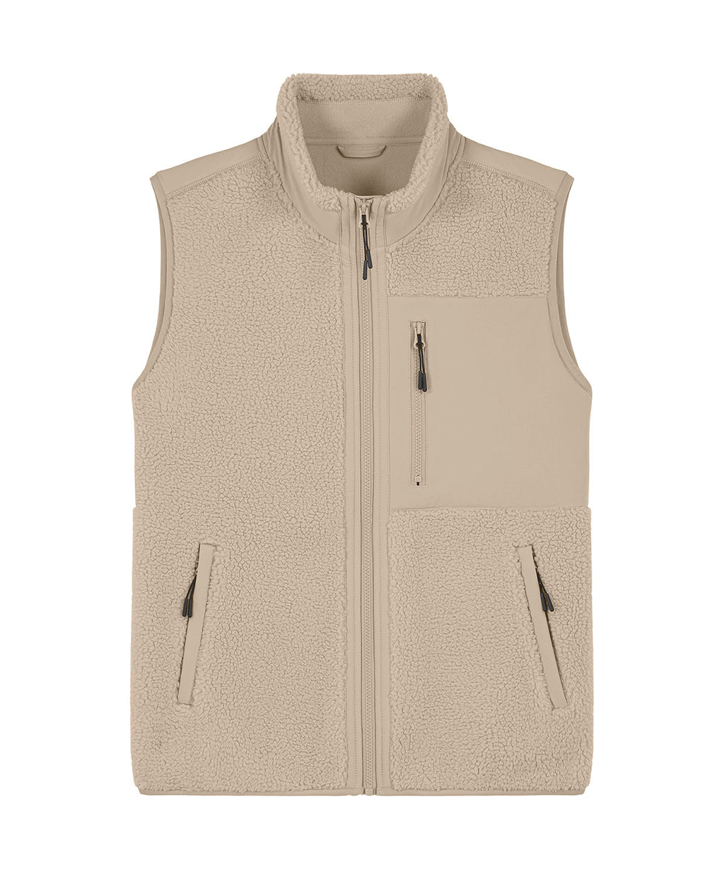 Recycled Sherpa Fleece Bodywarmer: Unisex