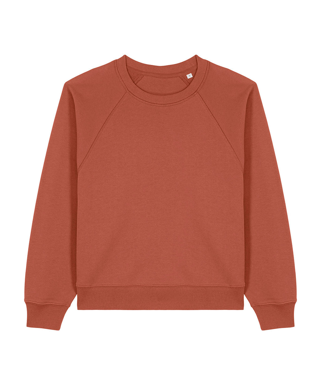 Organic Cotton Raglan Sweatshirt: Womens