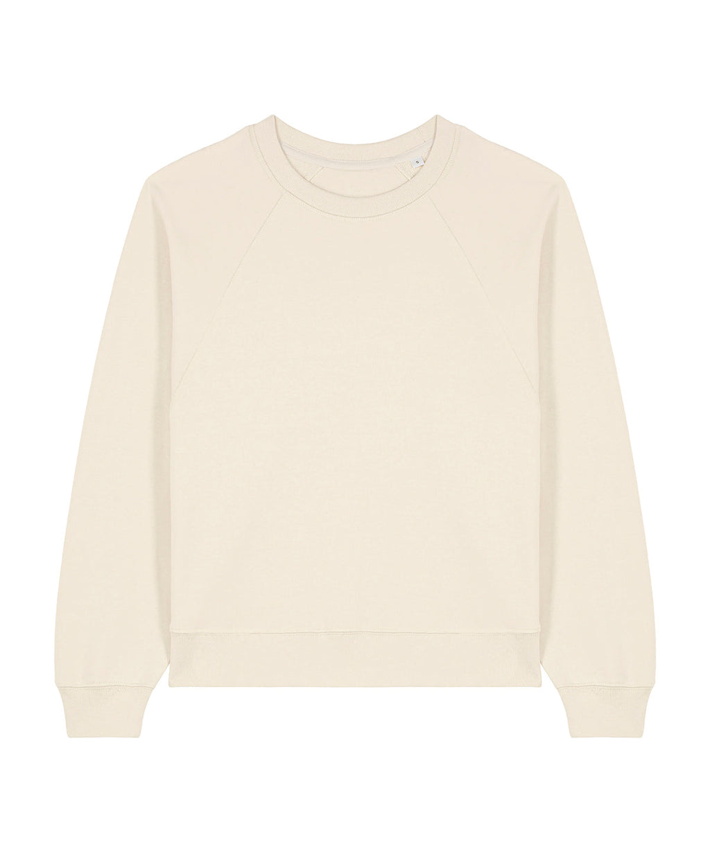 Organic Cotton Raglan Sweatshirt: Womens