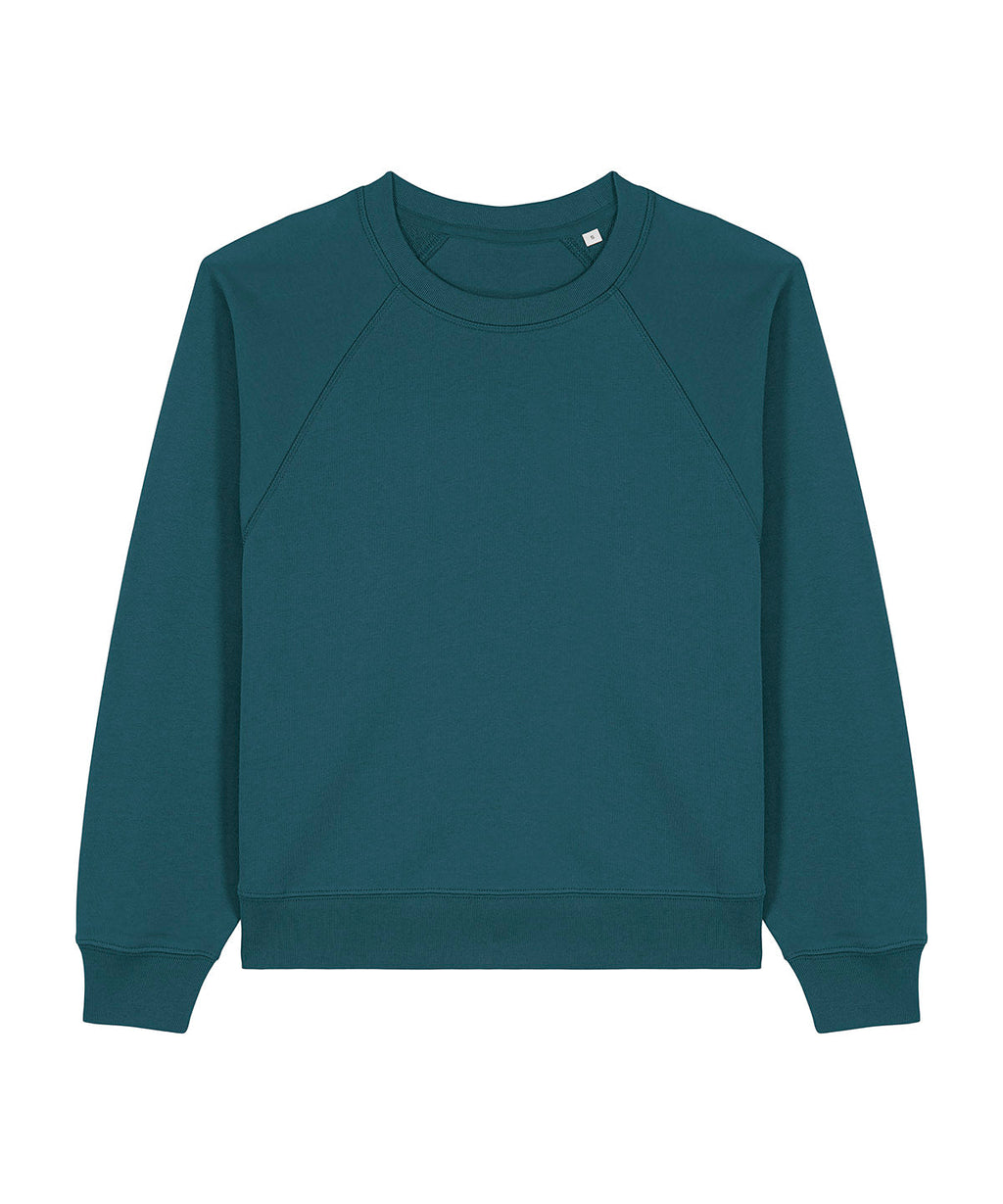 Organic Cotton Raglan Sweatshirt: Womens