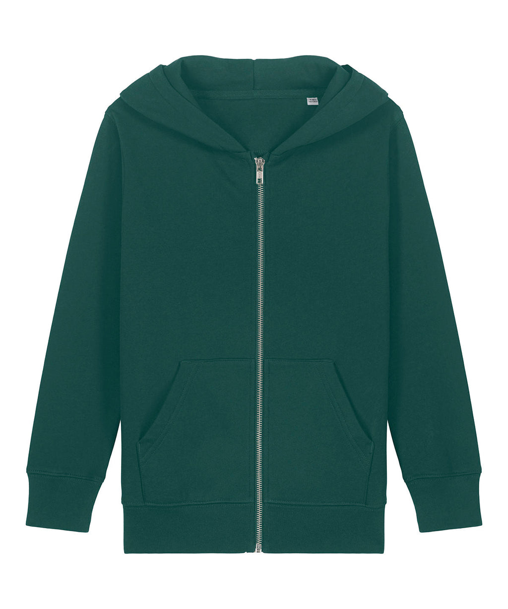 Organic Colours Kids Zipped Hooded Sweatshirt