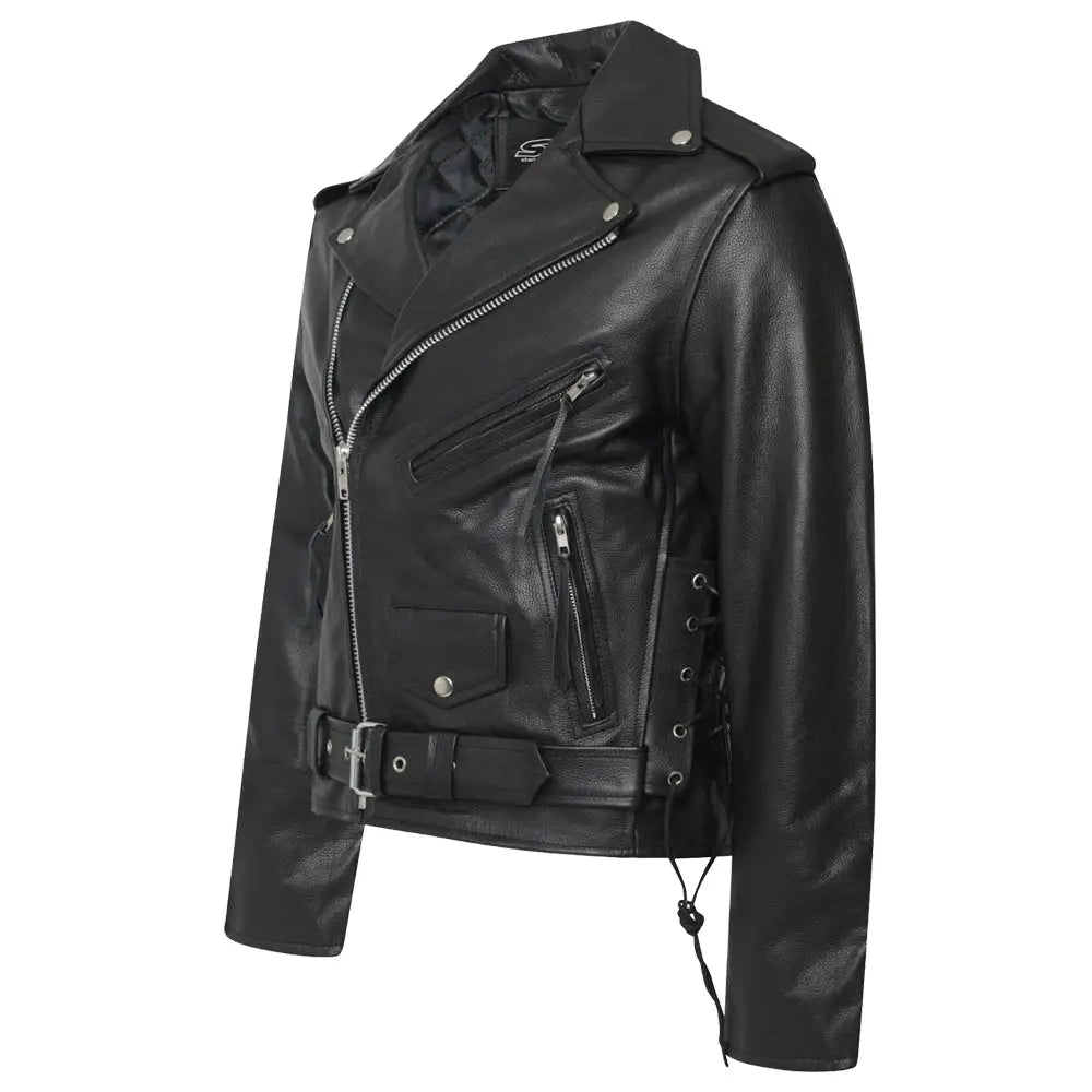 Men’s Brando Black Leather Jacket