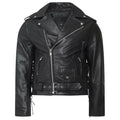 Men’s Brando Black Leather Jacket